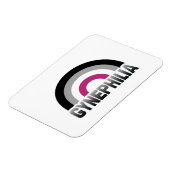 Magnet Flexible Fierté gynéphile (Côté Gauche)