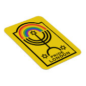 Magnet Flexible Fierté juive LGBTQ (Côté Droit)