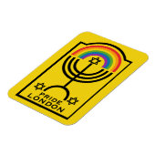 Magnet Flexible Fierté juive LGBTQ (Côté Gauche)
