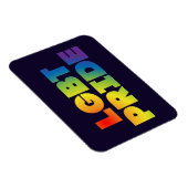 MAGNET FLEXIBLE FIERTÉ LGBT (Côté Droit)