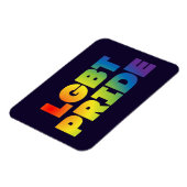 MAGNET FLEXIBLE FIERTÉ LGBT (Côté Gauche)