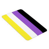 Magnet Flexible Fierté non binaire (Côté Droit)