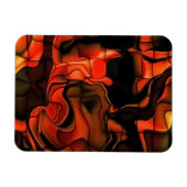 Magnet Flexible Fiery Jigsaw (Horizontal)
