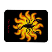 Magnet Flexible Fiery Scorpio (Horizontal)