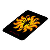 Magnet Flexible Fiery Scorpio (Côté Gauche)