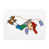 Magnet Flexible Figure Bâton Escalade Rocailleuse (Horizontal)