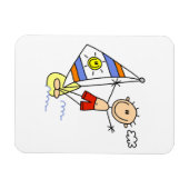 Magnet Flexible Figure de bâton de parasailing (Horizontal)
