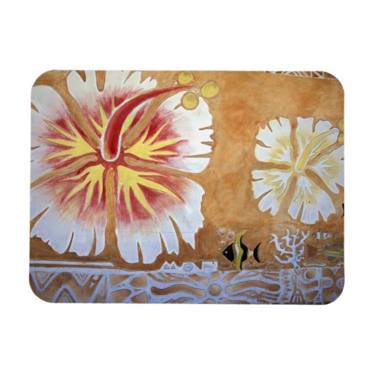 Magnet Flexible Fiji, art mural. (Horizontal)
