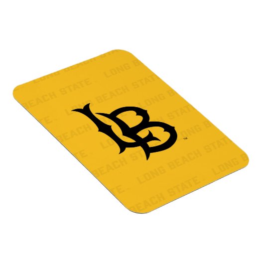 Magnet Flexible Filigrane de Long Beach State (Côté Droit)