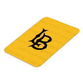 Magnet Flexible Filigrane de Long Beach State (Côté Gauche)