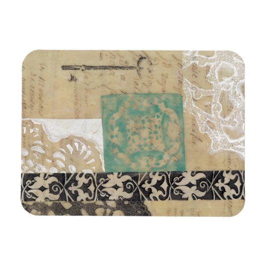 Magnet Flexible Filigree & Key II (Horizontal)