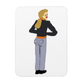 Magnet Flexible fille (Vertical)