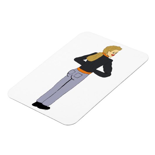 Magnet Flexible fille (Côté Gauche)