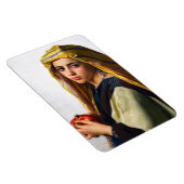 Magnet Flexible Fille à la grenade par William Bouguereau (Côté Droit)