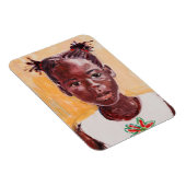 Magnet Flexible Fille africaine (Côté Droit)
