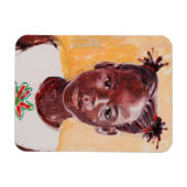 Magnet Flexible Fille africaine (Horizontal)