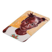 Magnet Flexible Fille africaine (Côté Gauche)