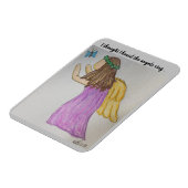 Magnet Flexible Fille Ange (Côté Gauche)