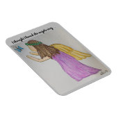 Magnet Flexible Fille Ange (Côté Droit)