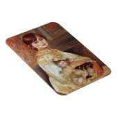 Magnet Flexible Fille avec chat, Auguste Renoir (Côté Droit)