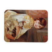 Magnet Flexible Fille avec chat, Auguste Renoir (Horizontal)