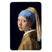 Magnet Flexible Fille Avec Une Perle Écoutant Par Johannes Vermeer (Vertical)