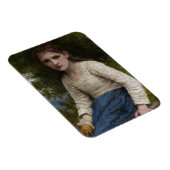 Magnet Flexible Fille avec une pomme par William-Adolphe Bouguerea (Côté Droit)