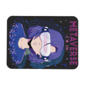 Magnet Flexible Fille d'anime lunettes de réalité virtuelle Aiman (Horizontal)