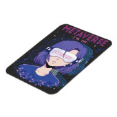 Magnet Flexible Fille d'anime lunettes de réalité virtuelle Aiman (Côté Gauche)