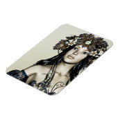 Magnet Flexible Fille d'automne (Côté Gauche)