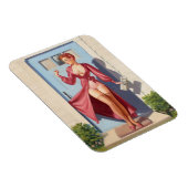 Magnet Flexible Fille de couverture du journal du matin (Côté Droit)