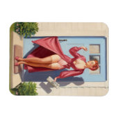 Magnet Flexible Fille de couverture du journal du matin (Horizontal)