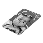 Magnet Flexible Fille de football (Côté Gauche)