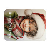 Magnet Flexible Fille de Noël Custom 10 de 25 (Horizontal)