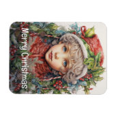 Magnet Flexible Fille de Noël Custom 13 de 25 (Horizontal)