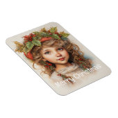 Magnet Flexible Fille de Noël Custom 15 de 25 (Côté Droit)