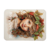 Magnet Flexible Fille de Noël Custom 15 de 25 (Horizontal)
