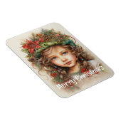 Magnet Flexible Fille de Noël Custom 16 de 25 (Côté Droit)