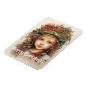 Magnet Flexible Fille de Noël Custom 16 de 25 (Côté Gauche)