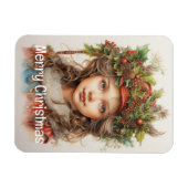 Magnet Flexible Fille de Noël Custom 18 de 25 (Horizontal)