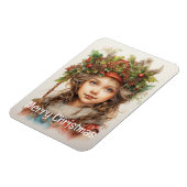 Magnet Flexible Fille de Noël Custom 18 de 25 (Côté Gauche)