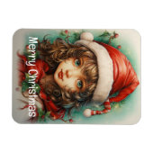 Magnet Flexible Fille de Noël Custom 1 de 25 (Horizontal)