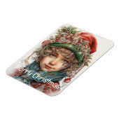 Magnet Flexible Fille de Noël Custom 20 de 25 (Côté Gauche)