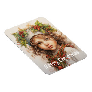 Magnet Flexible Fille de Noël Custom 23 de 25