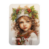 Magnet Flexible Fille de Noël Custom 23 de 25 (Vertical)