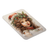Magnet Flexible Fille de Noël Custom 24 de 25 (Côté Droit)