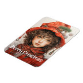 Magnet Flexible Fille de Noël Custom 2 de 25 (Côté Gauche)