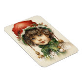 Magnet Flexible Fille de Noël Custom 6 sur 25 (Côté Droit)
