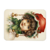 Magnet Flexible Fille de Noël Custom 6 sur 25 (Horizontal)