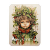 Magnet Flexible Fille de Noël Custom 8 de 25 (Vertical)